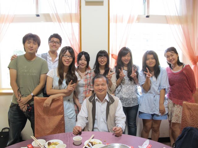 20110928 Exchange students's lunch gathering